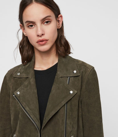 Suede Dalby Biker Jacket