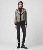 Balfern Leather Biker Jacket