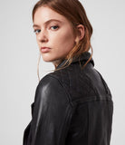 CONROY LEATHER BIKER JACKET